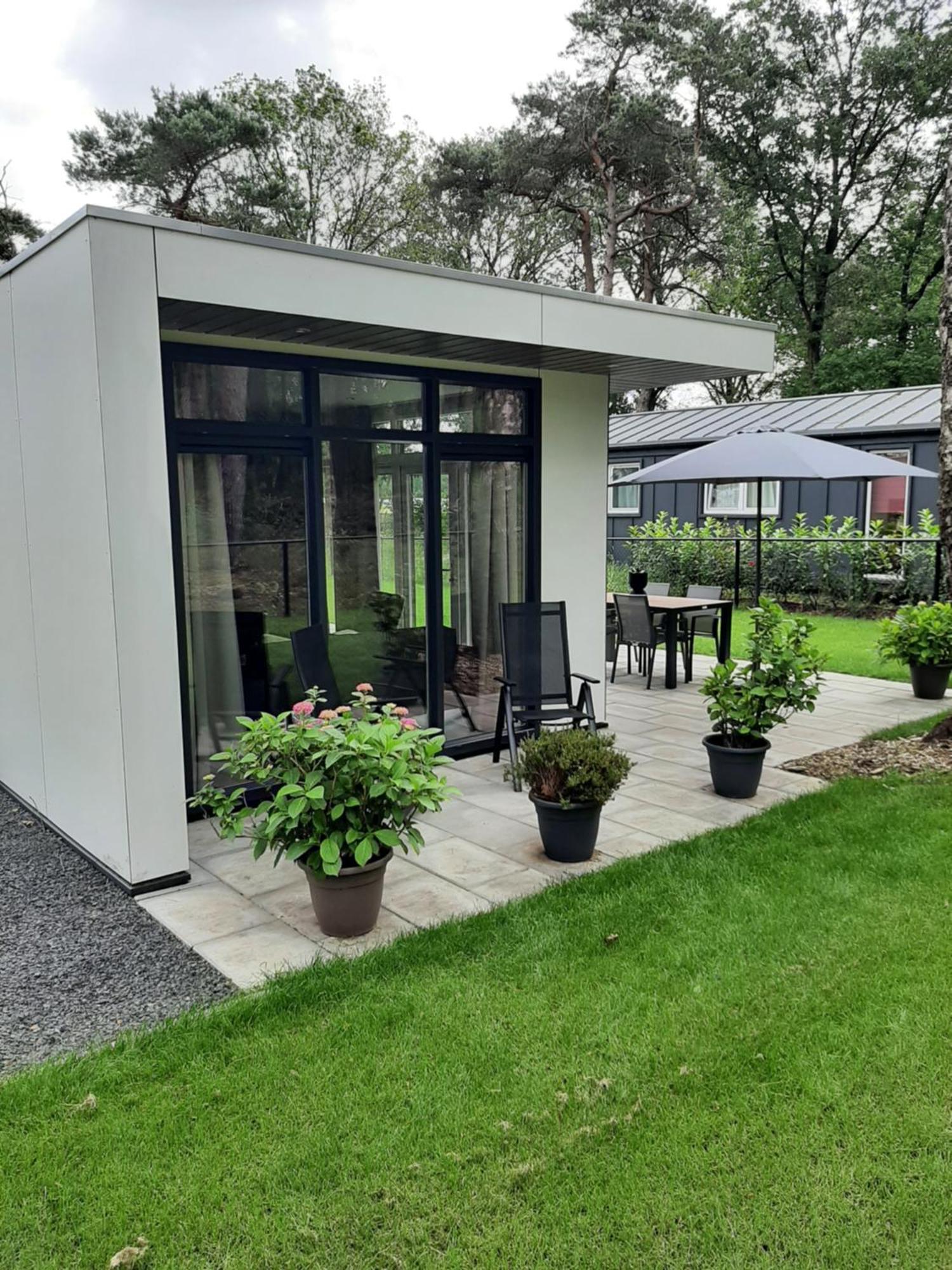 Boshuisje Het Groene Hert Haarle Bagian luar foto